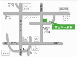 富谷中央病院地図